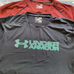 Mens  Under Armour training tops & shorts xxl