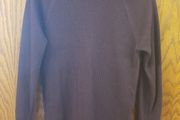Long sleeved burgundy jumper, with a unique design and pattern in the jumper! Size - S, slim fit