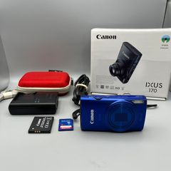 Canon IXUS 170 20MP Digital Camera Blue - Boxed - Full Kit