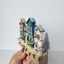 Handcrafted wooden village! Image 3