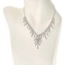 Claire's Girls and Womens Crystal Wishbone Necklace in Silver-free postage ! Image 4
