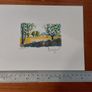 Fantastic Limited-Edition Hand-Signed Lithograph Print of a Caribbean Scene by the Renowned French Artist Alexandre Minguet (1937-1996), #937/1000 Image 9
