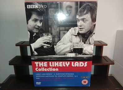 The Likely Lads Collection Series 1-3 Surviving Episodes James Bolam New And Sealed Region 2