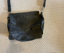 leather bag hand made in the US shoulder bag