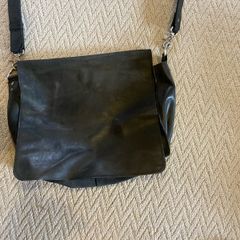 leather bag hand made in the US shoulder bag