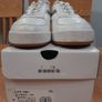2010 Diadora B.Elite 1981. White/Gold. Rare Premium Kangaroo Leather Edition. UK 8.5. Rare. Terrace Wear. Football. Casuals. 70's/80's Retro. Collectable. Tennis Wear. Bjorn Borg. Original Box. Image 3