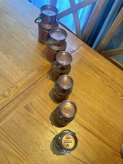 Vintage French Copper Churns by Jean Paul Thevenot