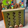 B. toys Zany Zoo Wooden Activity Cube Assortment Image 2