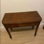 Antique Regency Foldover Table Image 3