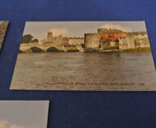 Thomond Bridge & King John's Castle - Rare Postcard