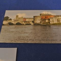 Thomond Bridge & King John's Castle - Rare Postcard