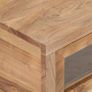 Coffee Table 90x60x40 cm Solid Acacia Wood Image 2