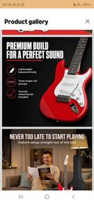 RockJam electric guitar
