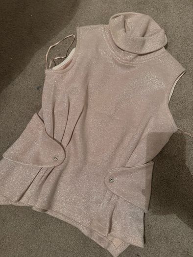 Sweetshirt shiny party top