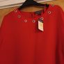 Primark Red Dress.  S. 14..  B.N.W.T Image 2