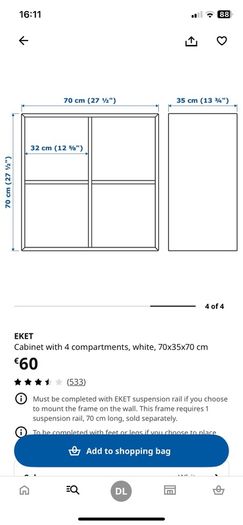 Ikea Eket Cabinet