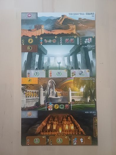 7 Wonders Card Drafting Family Board Game 1st Edition & Expansion 2010