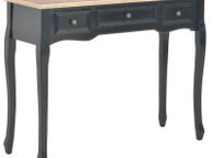 main image for ad Dressing Console Table with 3 Drawers Black