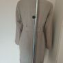 Calvin Klein beige woolen ladies midi length coat size UK16 EU44 Perfect condition Image 3