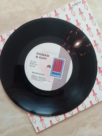 Dignam & Goff 7" (Signed) - The Rain