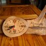Handmade Wooden Clock Image 2
