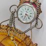 Old Pocket watch and stand Image 3