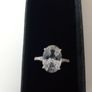Sterling Silver Solitaire Ring Image 6