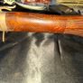 Mid-Century Indian Carved Rosewood Fish Knife & Fork Set - 2 Piece Vintage, Postage available or Collection Image 3