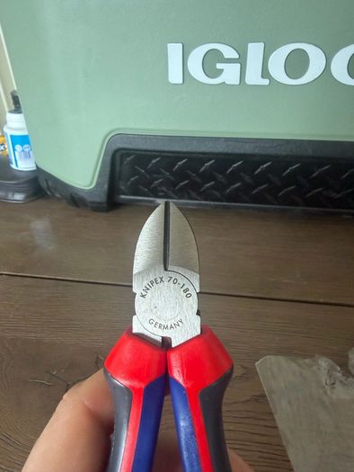 Knipex Snips 180mm Comfort Grip New Model