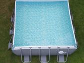 Family Pool 3x3x1m Steel Frame Pool Garden Pool Steel Tubular Pool Swimming Pool