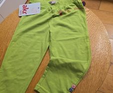 girls leggings green age 6