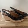 Coach Ferry Patent Wedge Sandal Image 3