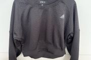 Adidas cropped running sweatshirt