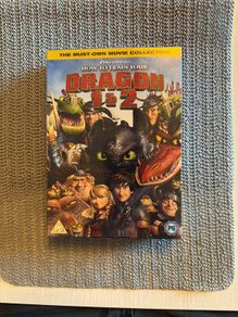 How To Train Your Dragon 1 & 2 DVD Box Set. New And Sealed.
