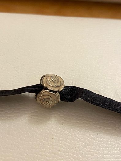 Pandora enamel rose charm