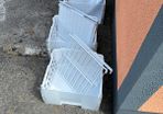 Freezer baskets and tray