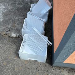 Freezer baskets and tray