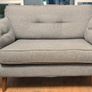 DFS French Connection Zinc Sofa Set (4 Seater, Cuddler & Footstool) Image 2