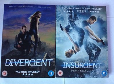 The Divergent Series 1+2 [Movie DVDx2]