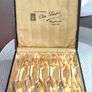 Solid silver 800 German antique spoon set Image 6
