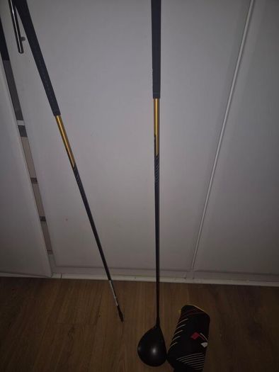taylormade quad 7 mini driver . 2 x shafts stiff and regular