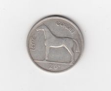 Ireland, 1934, saorstat eireann, Half Crown, 2/6, 75% Silver Coins (No: 437)