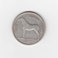 Ireland, 1934, saorstat eireann, Half Crown, 2/6, 75% Silver Coins (No: 437)
