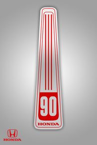 Honda Cub C90 Front Decal Sticker