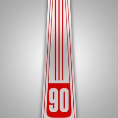 Honda Cub C90 Front Decal Sticker