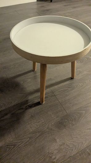 Small round table