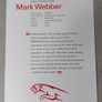 Hand signed Mark Weber Jaguar Racing photo and 2003 Australian Grand Prix Original Ticket Image 5