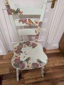 Wooden Country farm decorative chair