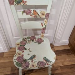 Wooden Country farm decorative chair