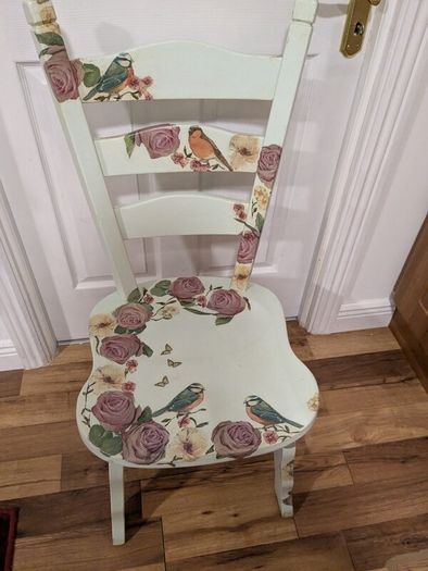 Wooden Country farm decorative chair